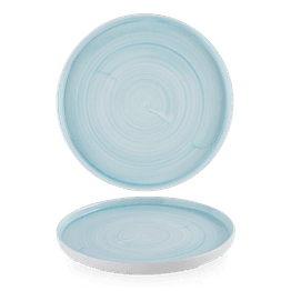 Churchill Stonecast Canvas Breeze Walled Plates 280mm