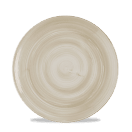 Churchill Stonecast Canvas Natural Evolve Coupe Plates 220mm