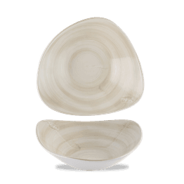 Churchill Stonecast Canvas Natural Lotus Bowls 228mm