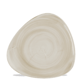 Churchill Stonecast Canvas Natural Lotus Plates 228mm