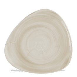 Churchill Stonecast Canvas Natural Lotus Plates 254mm