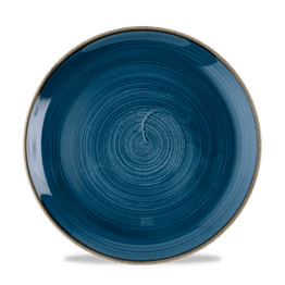 Churchill Stonecast Java Blue Evolve Coupe Plates 260mm