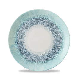 Churchill Studio Prints Fusion Blue Coupe Plate 217mm