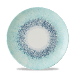 Churchill Studio Prints Fusion Blue Coupe Plate 260mm