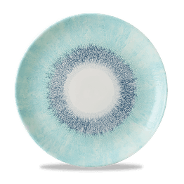 Churchill Studio Prints Fusion Blue Coupe Plate 288mm