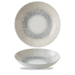 Churchill Studio Prints Fusion Grey Coupe Plate 248mm