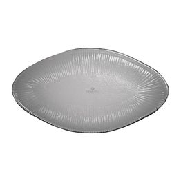 Churchill Bamboo Organic Oval Glass Platter Dusk 295 x 162mm