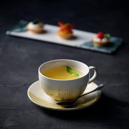 Churchill China Tide Gold Cafe Cappuccino Cups 236ml alternative