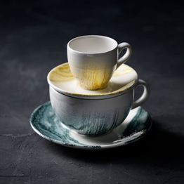 Churchill China Tide Gold Espresso Saucers 115mm alternative
