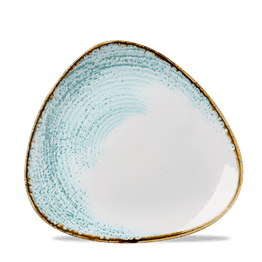 Churchill Homespun Accents Aquamarine Triangle Plate 229mm