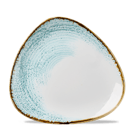 Churchill Homespun Accents Aquamarine Triangle Plate 265mm