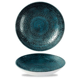 Churchill Homespun Chroma Blue Coupe Bowls 265mm