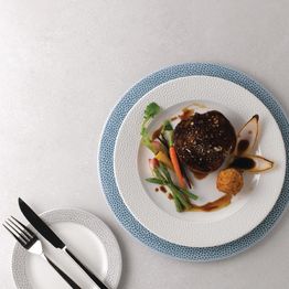 Churchill Isla Presentation Plate Ocean Blue 305mm alternative