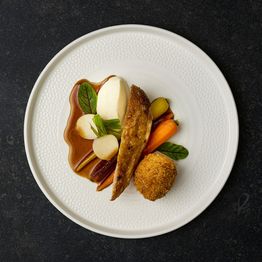 Churchill Isla White Walled Plate 260mm alternative