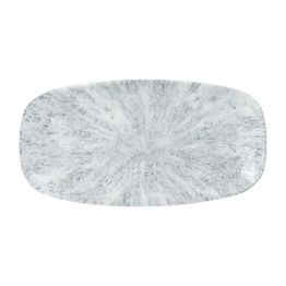Churchill Stone Oblong Plates Pearl Grey 298x152mm