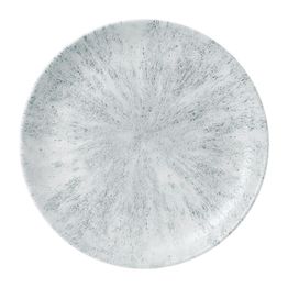 Churchill Stone Pearl Grey Evolve Coupe Plate 11.25"