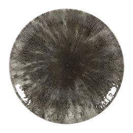 Churchill Stone Quartz Black Evolve Coupe Plates 217mm