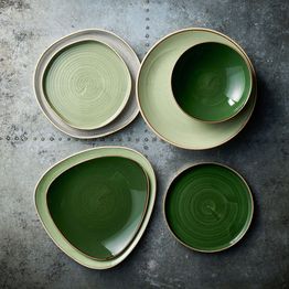 Churchill Stonecast Sage Green Coupe Bowl 248mm alternative