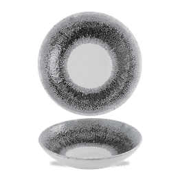 Churchill Studio Prints Fusion Black Evolve Coupe Bowls 182mm