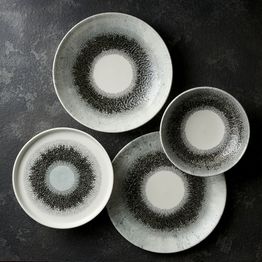 Churchill Studio Prints Fusion Black Evolve Coupe Bowls 247mm alternative