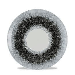 Churchill Studio Prints Fusion Black Evolve Coupe Plates 220mm