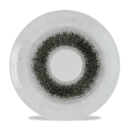 Churchill Studio Prints Fusion Black Evolve Coupe Plates 285mm