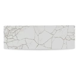 Churchill Studio Prints Kintsugi Agate Grey Oblong Plates 330x110mm