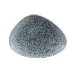 Churchill Studio Prints Raku Triangular Plates Topaz Blue 200mm