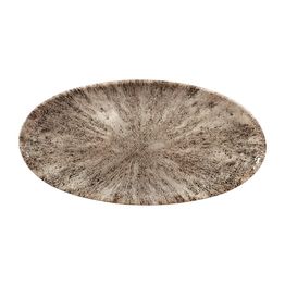 Churchill Studio Prints Stone Chefs Plates Zircon Brown 299 x 150mm