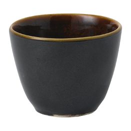 Churchill Super Vitrified Nourish Black Onyx Two Tone Chip Mugs 291ml