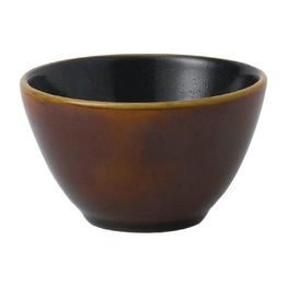 Churchill Super Vitrified Nourish Cinnamon Brown Two Tone Deep Bowls 102mm