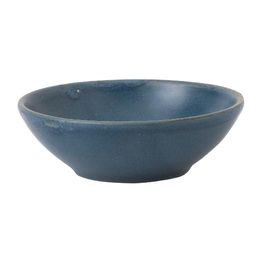 Churchill Super Vitrified Nourish Oslo Contour Shallow Bowl Blue 130mm