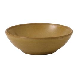 Churchill Super Vitrified Nourish Petra Sand Shallow Bowl 7oz
