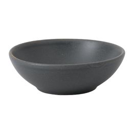 Churchill Super Vitrified Nourish Seattle Grey Shallow Bowl 7oz