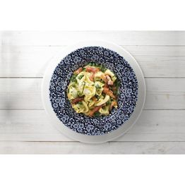 Churchill Vintage Prints Willow Victorian Calico Rimmed Bowl 249mm alternative