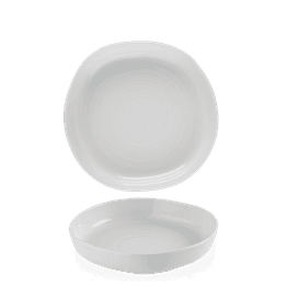 Churchill White Organic Walled Bowls 232mm