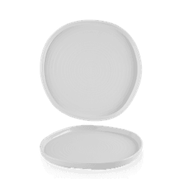 Churchill White Organic Walled Plates 206mm