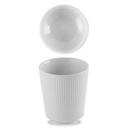Churchill White Unhandled Cups 354ml