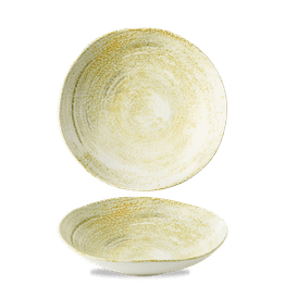 Churchill Inked Erosion Sand Natural Bowls 220mm