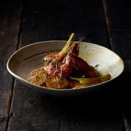 Churchill Inked Erosion Sand Natural Bowls 250mm alternative