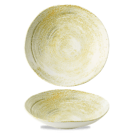 Churchill Inked Erosion Sand Natural Bowls 250mm