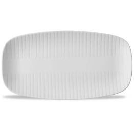 Churchill Era Grey Chef's Oblong Plates 350x187mm