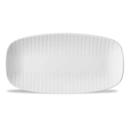 Churchill Era Grey Chefs Oblong Plates 298x152mm