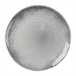 Dudson Harvest Flux Grey Organic Coupe Plate 275mm