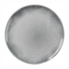 Dudson Harvest Flux Grey Organic Coupe Plate 295mm