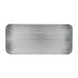 Dudson Harvest Flux Grey Organic Rectangular Platter 215mm