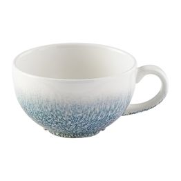 Churchill Raku Duo Cappuccino Cup Topaz Blue 227ml
