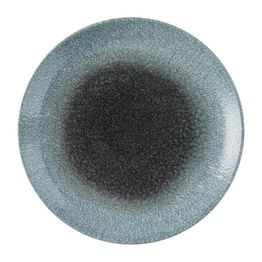 Churchill Raku Duo Deep Coupe Plate Topaz Quartz 279mm