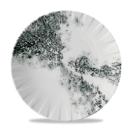 Churchill Smoke Black Coupe Plates 273mm