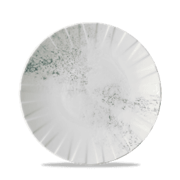 Churchill Smoke Grey Coupe Plates 237mm